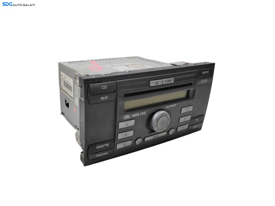 Unitate Radio CD Player 6006 CDC Ford Fiesta 5 MK5 2002 - 2008 Cod 6C1T-18C815-BJ [L6252]