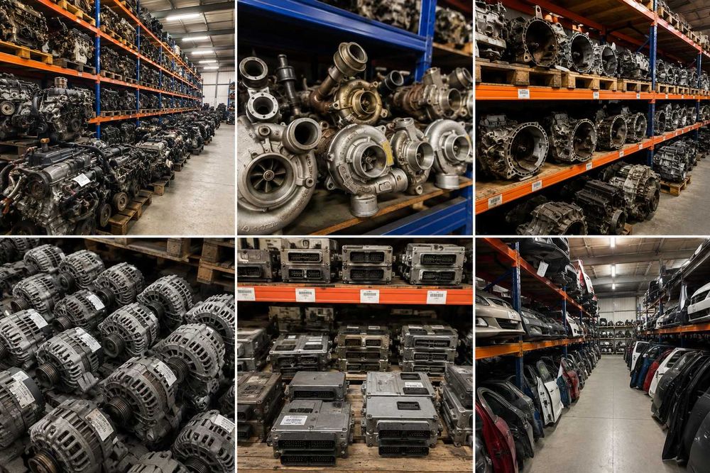 Compresoare AC • Alternatoare • Electromotoare • Kituri Injectoare • Turbine • ECU Motor | Toate mărcile auto