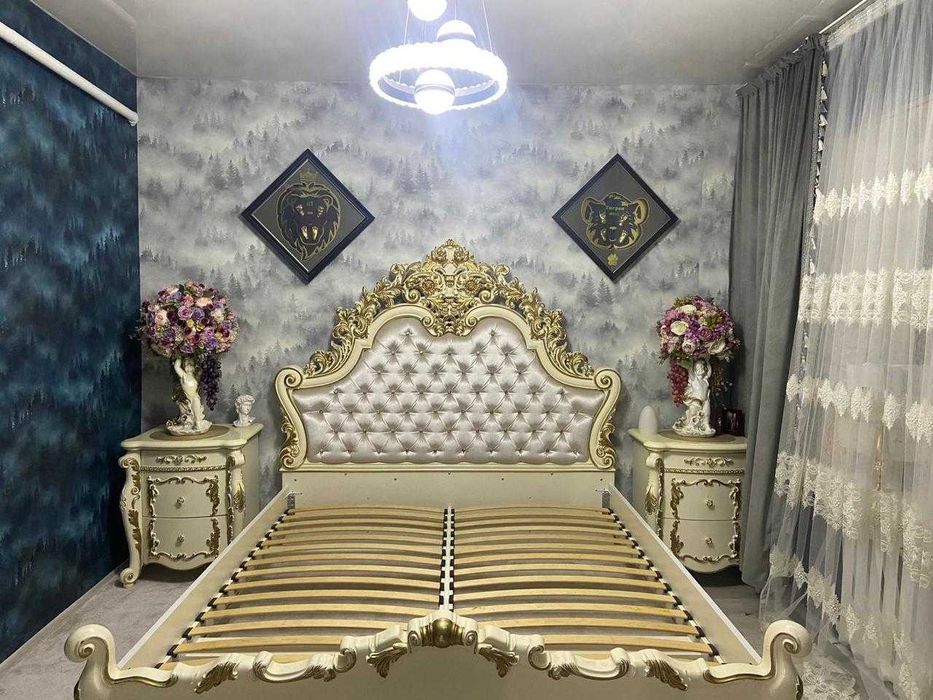 кровать двух спальная