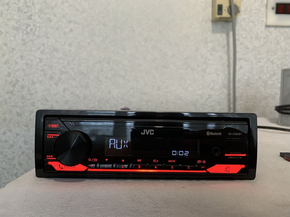 Авто радио JVC Bluetooth