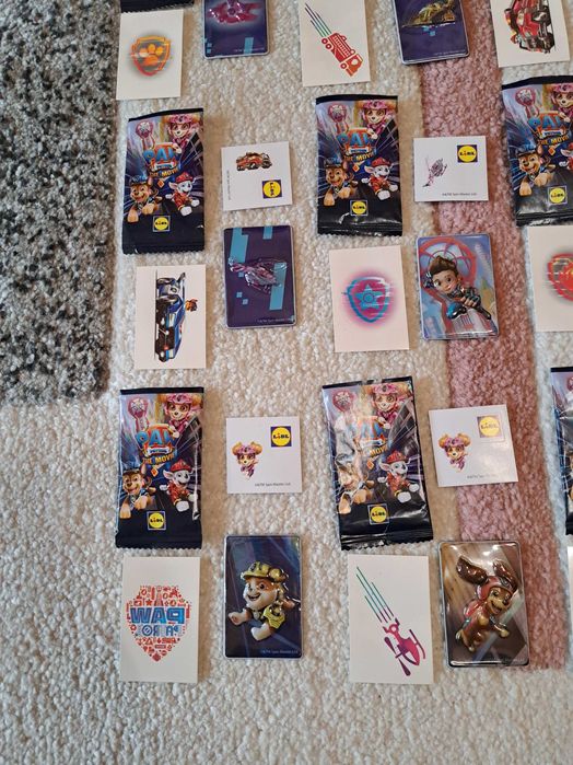 Colectie 16 magneti LIDL Paw Patrol