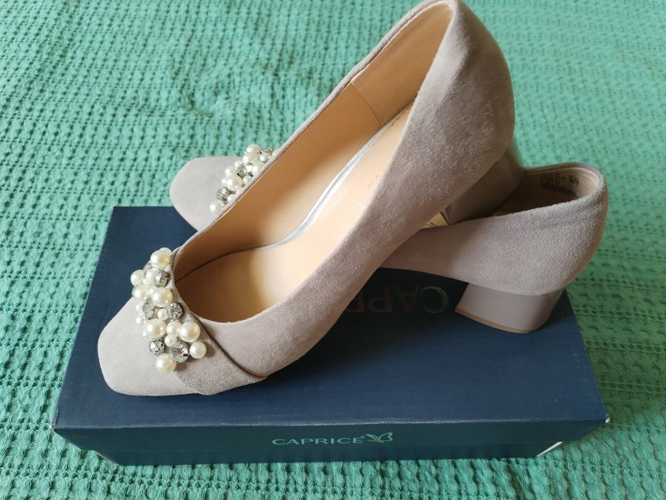 Pantofi piele intoarsa