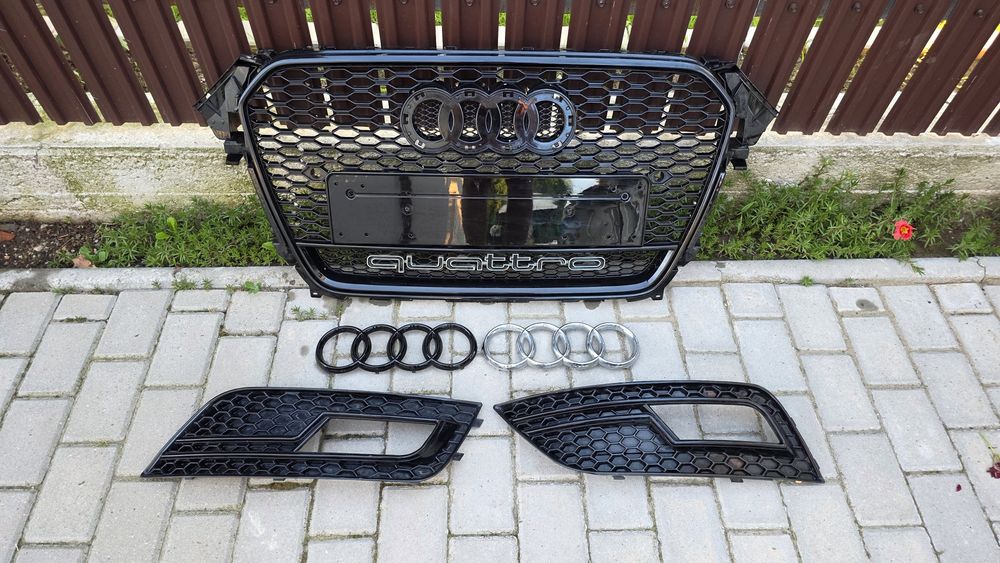 Grila quattro grile audi a4 b8.5 facelift