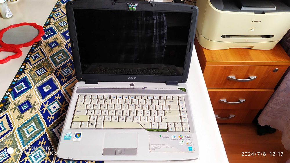 Продам ноутбук ACER ASPIRE 4720Z