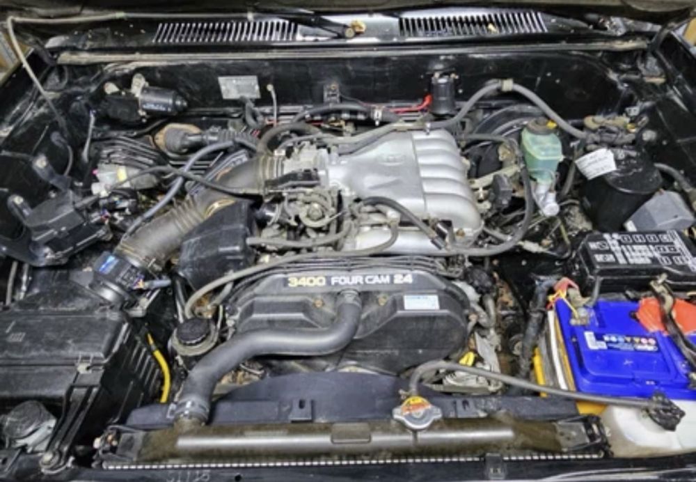 Блок двигателя для Тойота Прадо 90 бензин 3.4 литра мотор