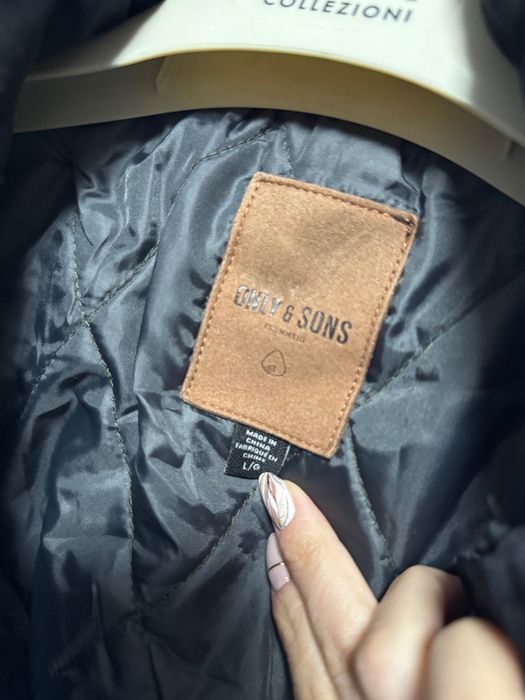 Черна мъжка  парка,  Only and Sons