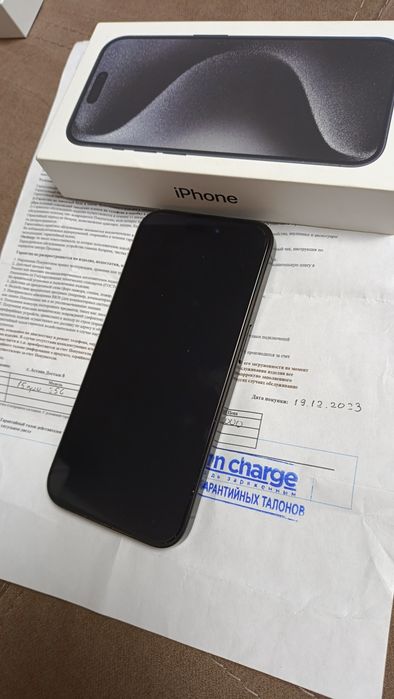 Iphone 15 pro 256gb