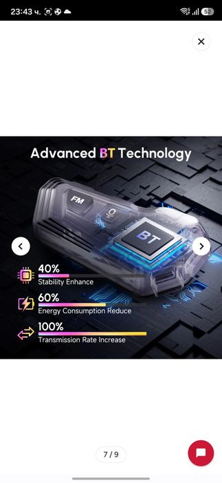 Bluetooth слушалки Moman RS-H4P с микрофон за каска , 40 мм високоговорители, FM радио, гласово управление с изкуствен интелект, водоустойчивост IPX6