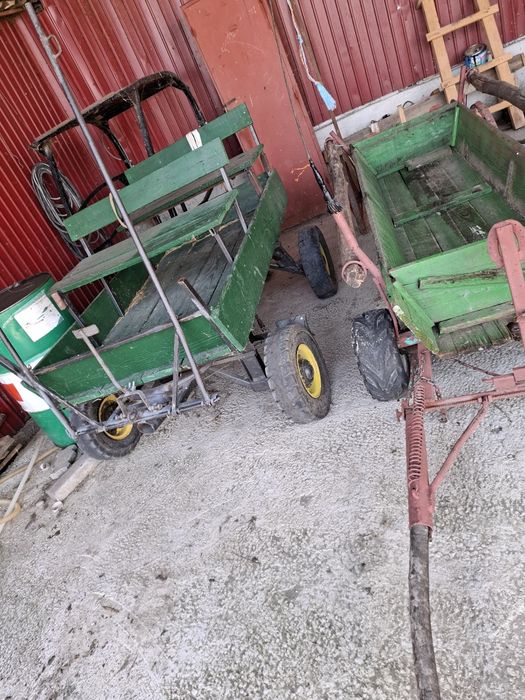 De vânzare caruta și sareta ponei