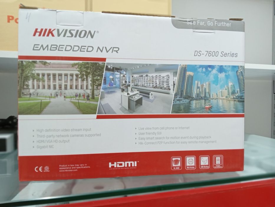 Ip cameralar uchun 7604 NVR