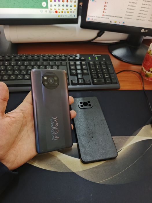 Poco X3pro 8+3/256gb(2022) iwlawi zur aybi yuq tozza telefon