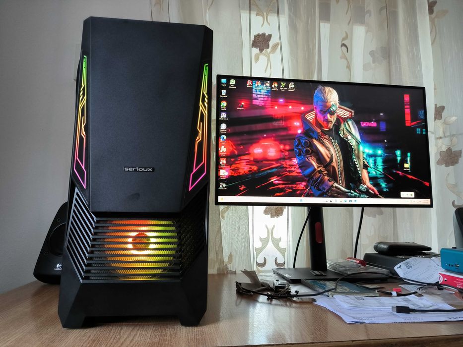 Unitate PC Gaming i7 7700 4.2Ghz/16GB DDR4/GTX1060 3GB/SSD 240/1TB
