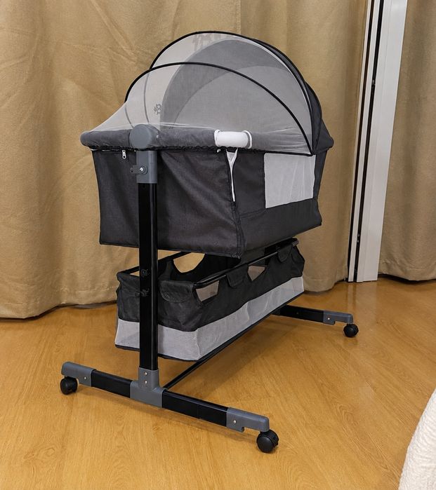 Pătuț Co Sleeper + saltea din cocos