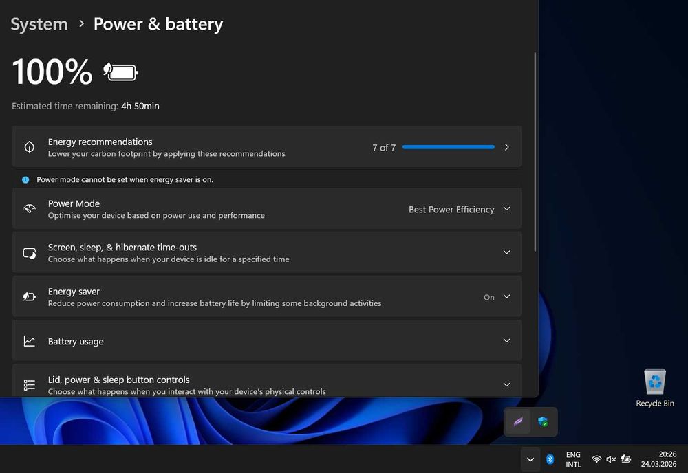 Лаптоп Honor Magicbook 15 - Ryzen 5 4500U, 8GB RAM, 256GB SSD