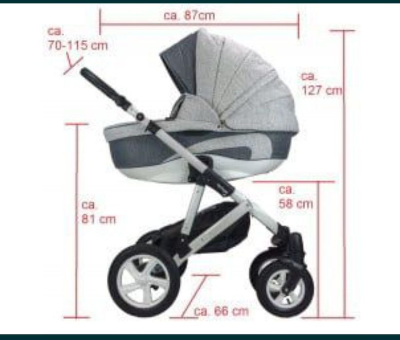 Детска количка Springer Kinderwagen 2 в 1