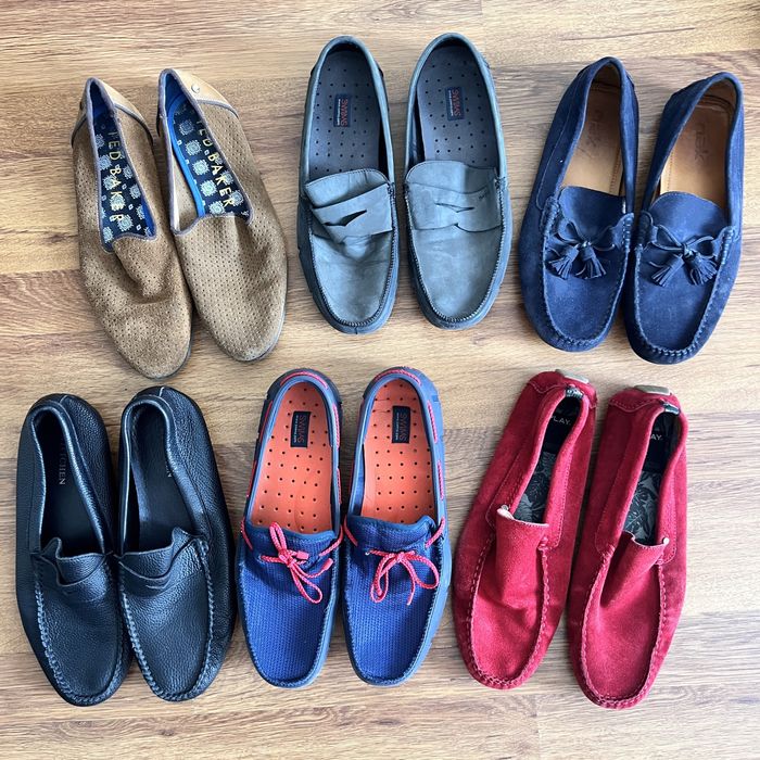 Маркови мъжки мокасини номер 43 Calvin Klein 41 номер