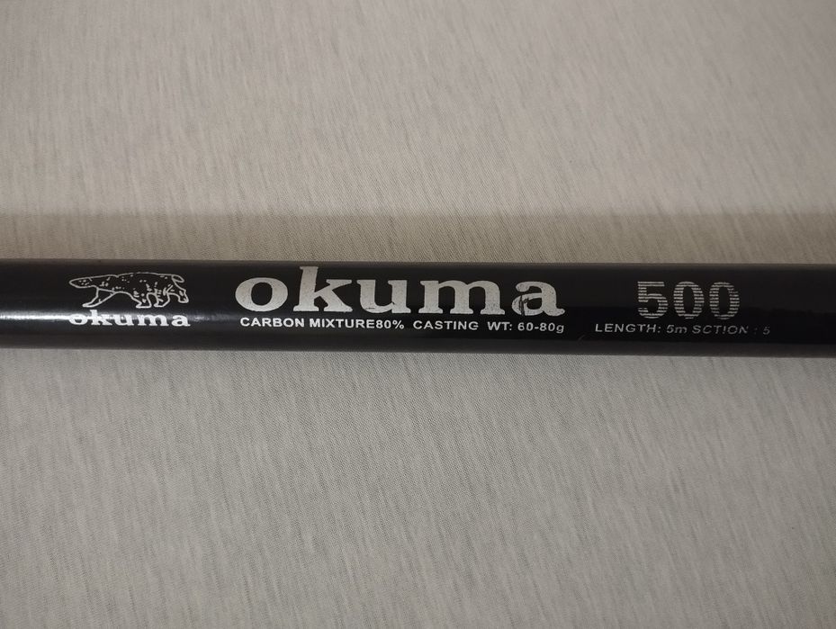 Продаётся удочка телескопическая Okuma тест 60-80