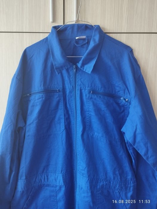 нов голям работен мъжки гащеризон