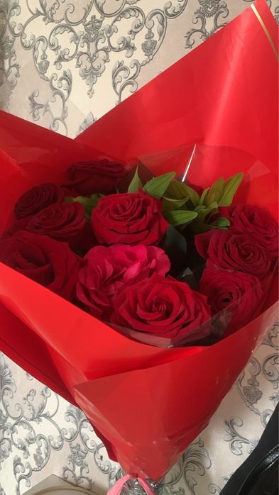 Цветы розы свежые красивые