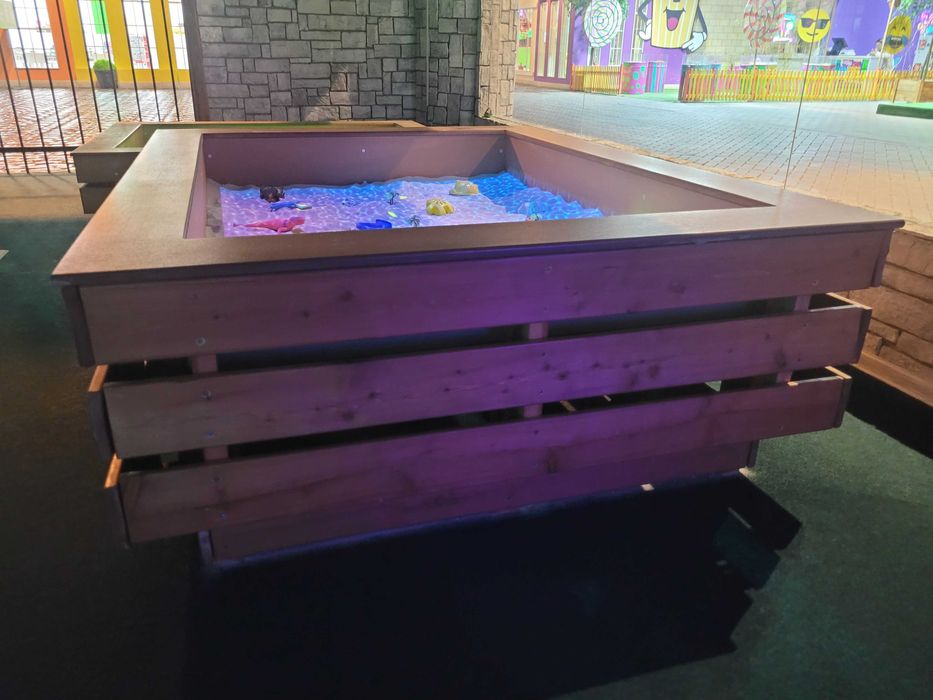 Песочница деревянная