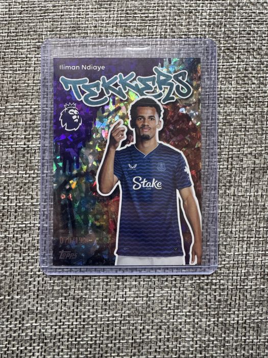 Футболни номерирани карти - Topps Premier League
