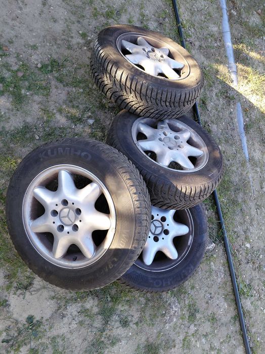Джанти с Зимни Гуми 15ц.Мерцедес Ц Кл.