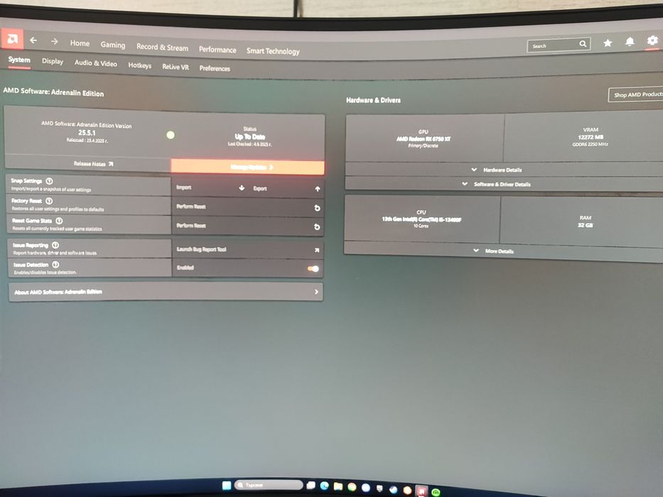 Amd radeon RX6750XT Saphire 12GB 2К с 2г. гаранция