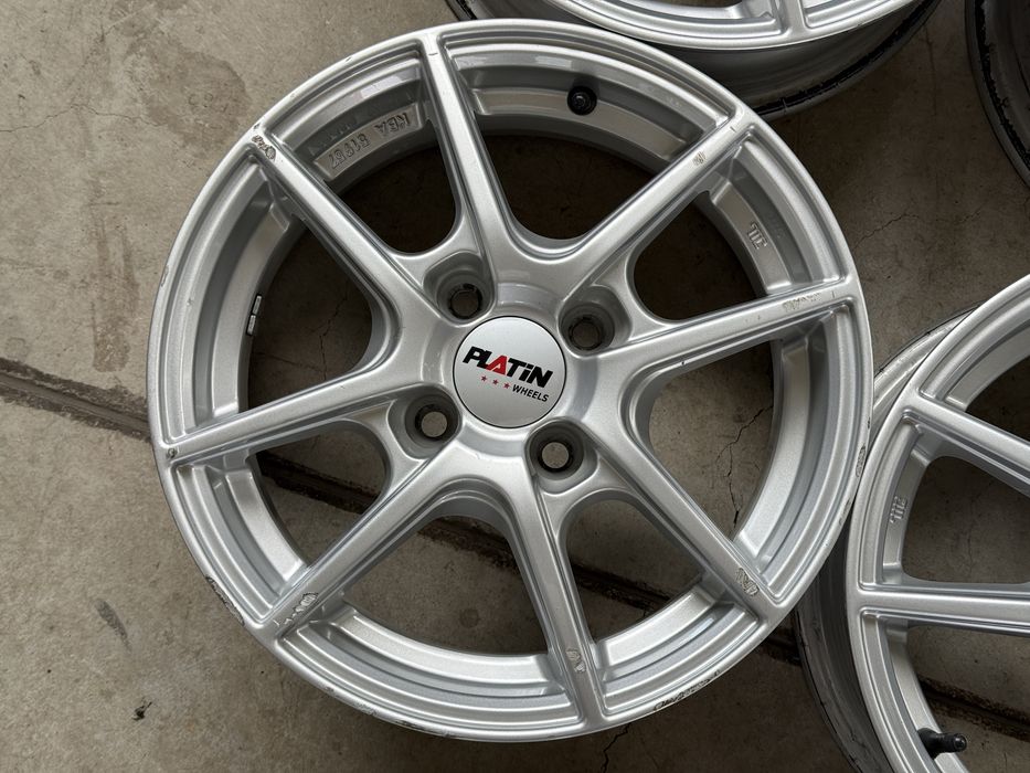 4бр. 14” Джанти “PLATIN” 4х100 за -NISSAN/VW/AUDI/SEAT/SKODA/TOYOTA/HYUNDAI/KIA/други- 5.5Jx14H2, ET35