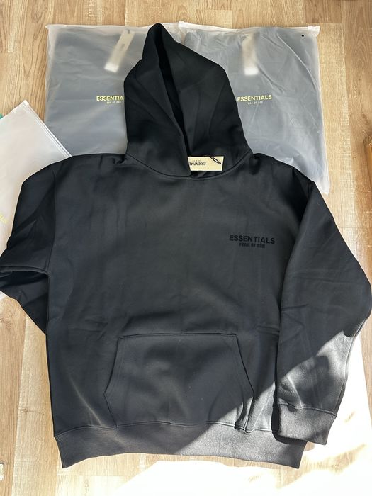 Hanorac Essentials Fear of God Negru M/L