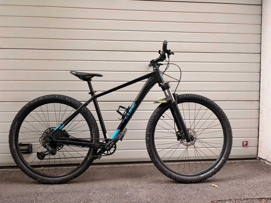 Bicicleta cube analog 1x12, rockshox, sram + piese