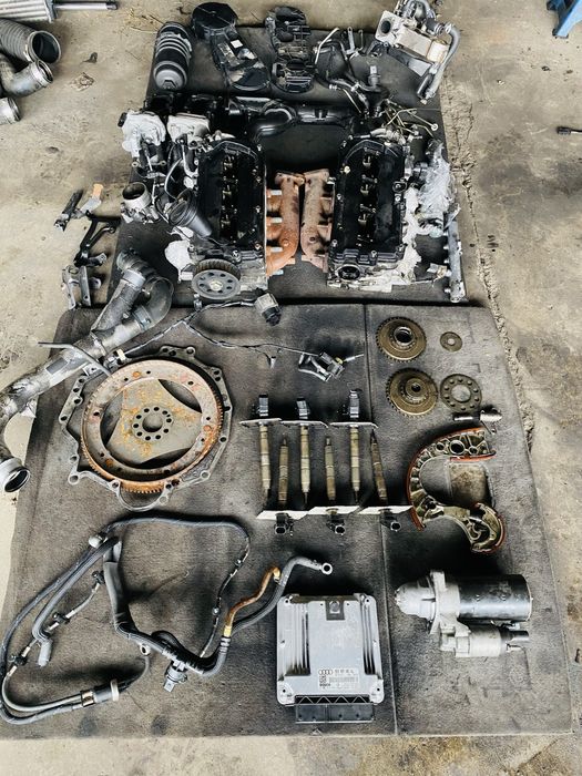 3.0tdi- на части - двигател - audi, vw