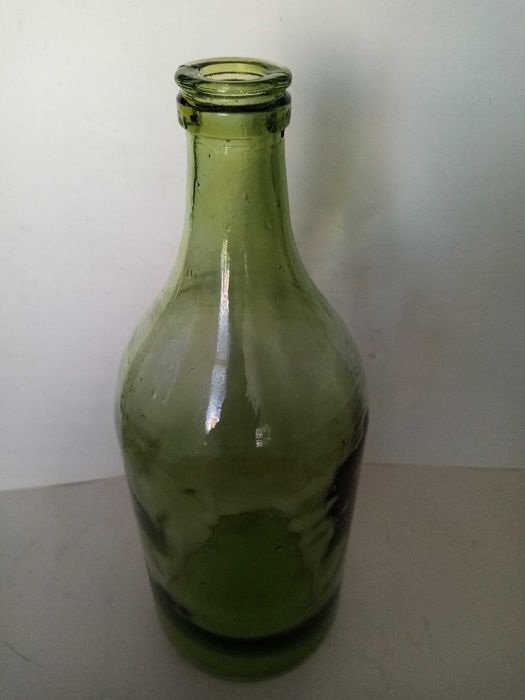 Ретро немски стъклени буркани RILLENGLAS.-2бр, ретро стъклени  шишета.