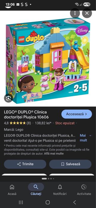 Vand patru seturi Lego complete
