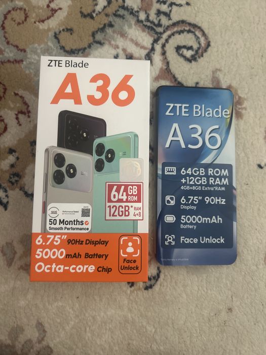 ZTE blade A36: Модель : z2472