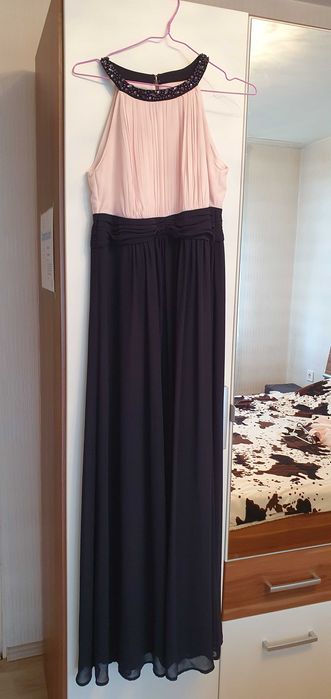 Официална дълга тъмно синя рокля Jake*s