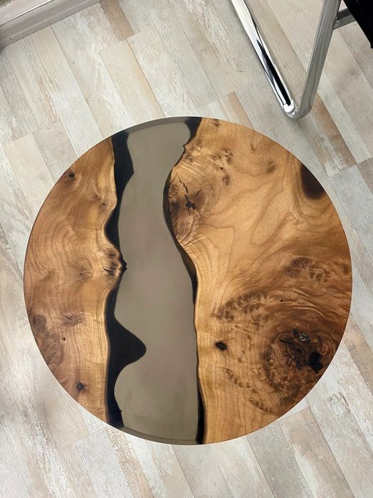 Трапезни маси от масив и епоксидна смола