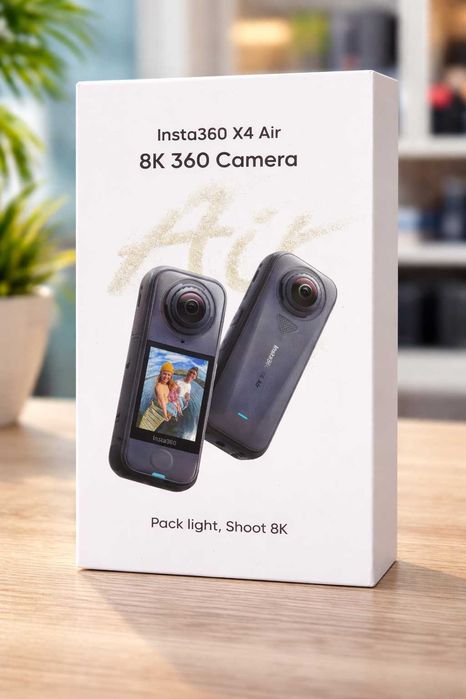 Insta360 X4 Air — Компактная 360° Экшн Камера 8К. Есть доставка