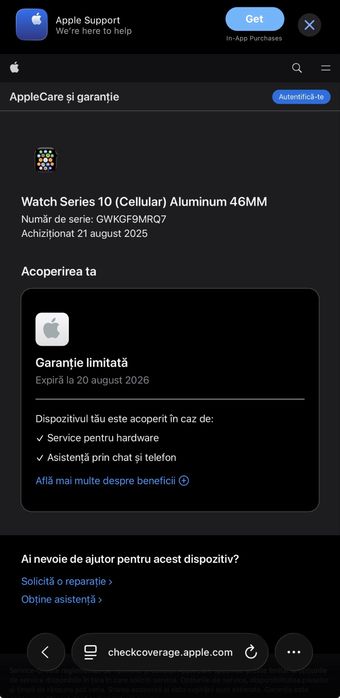 Apple Watch 10 46mm 5G Cellular LTE