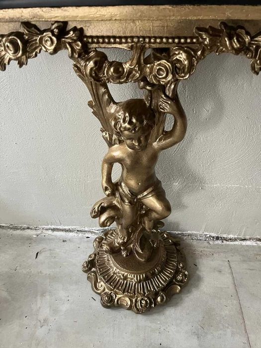 Consola Baroc cu placa de marmura!