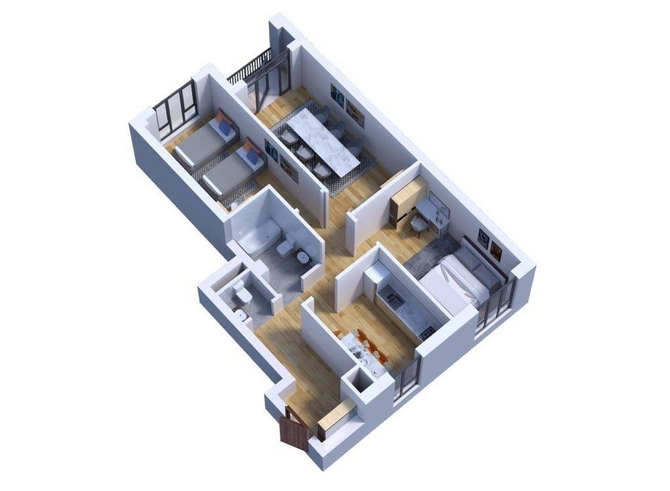 Срочно Продаётся 3х-ком на Юнусабад-18кв, ор-н: Чинабад