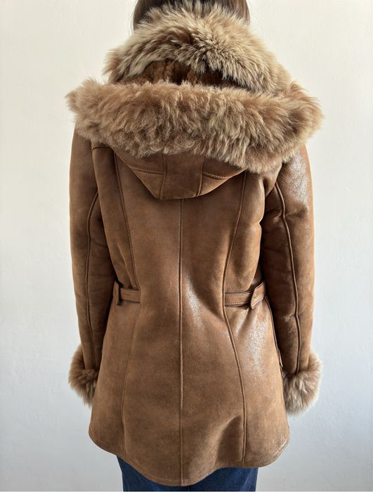 Cojoc damă din blană naturală de oaie