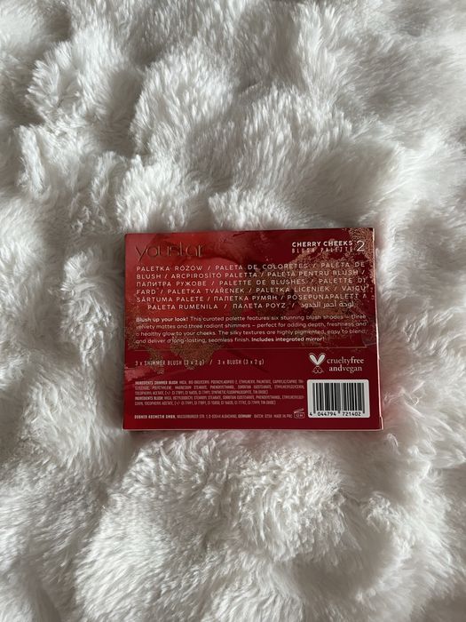 Youstar Cherry Cheeks 2 Blush Palette – Nouă, Sigilată
