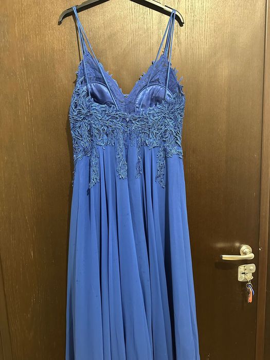 Официална синя рокля