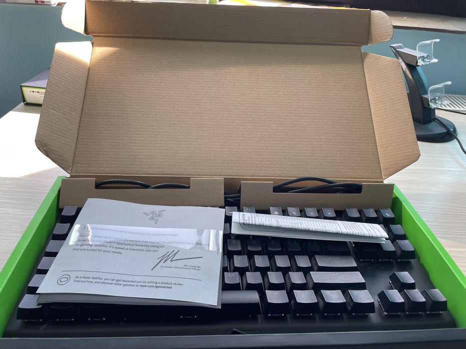 Механична клавиатура Razer Blackwidow v3 tenkeyless