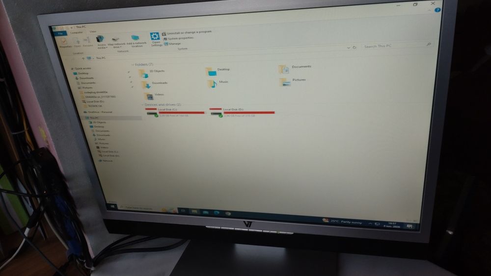 Monitor calculator cu GARANTIE, pc V7 R22W02.