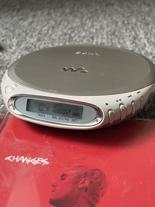 CD Player Portabil SONY Walkman D-EJ360 cu casti Philips
