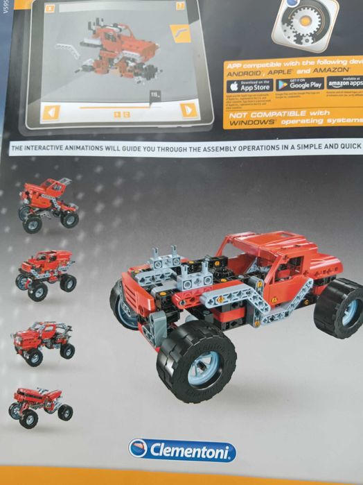 3бр конструктора - MECHANICS, Clementoni (Made in ITALY)