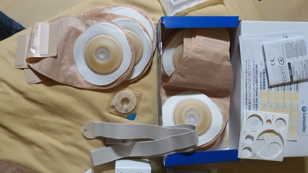 Калоприёмник  ConvaTecСША +гермокольцо (для идеальной склейки с телом)