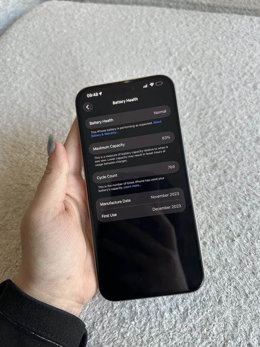 iPhone 15 Pro Max 256GB / Отличное состояние