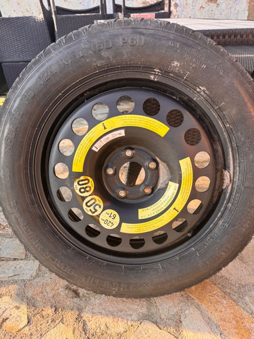 Резервна гума 18 5*112 чисто нова!